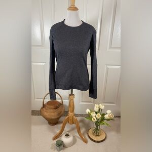 Lululemon Herringbone Long Sleeve Top | Thumbholes + Side Pocket